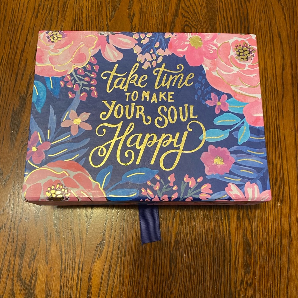 Clementine Paper Inc Gift Box, Take Time to Make Your Soul Happy